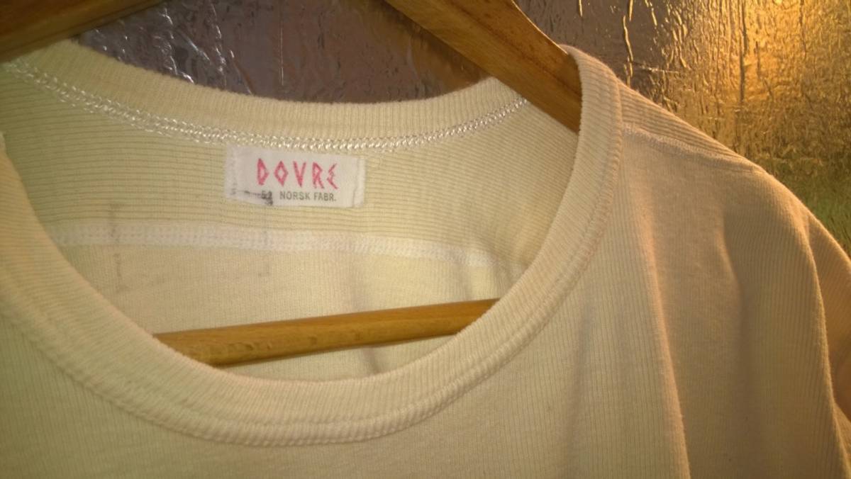 Undertøy lang modell E, bomull trøye